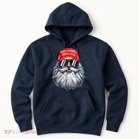 Make A Christmas Great Again Funny Xmas Trump Santa Pajamas Hoodie thumb 0