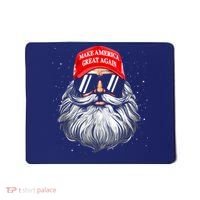 Make A Christmas Great Again Funny Xmas Trump Santa Pajamas Mousepad thumb 0