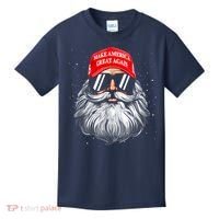Make A Christmas Great Again Funny Xmas Trump Santa Pajamas Kids T-Shirt thumb 0
