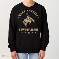 Make America Cowgirl Cowboy Again Women's Sweatshirt thumb 0