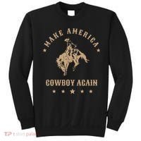 Make America Cowgirl Cowboy Again Sweatshirt thumb 0