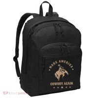 Make America Cowgirl Cowboy Again Port Authority Basic Backpack thumb 0