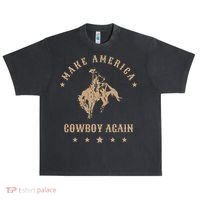 Make America Cowgirl Cowboy Again Urban Oversized Heavyweight T-Shirt thumb 0