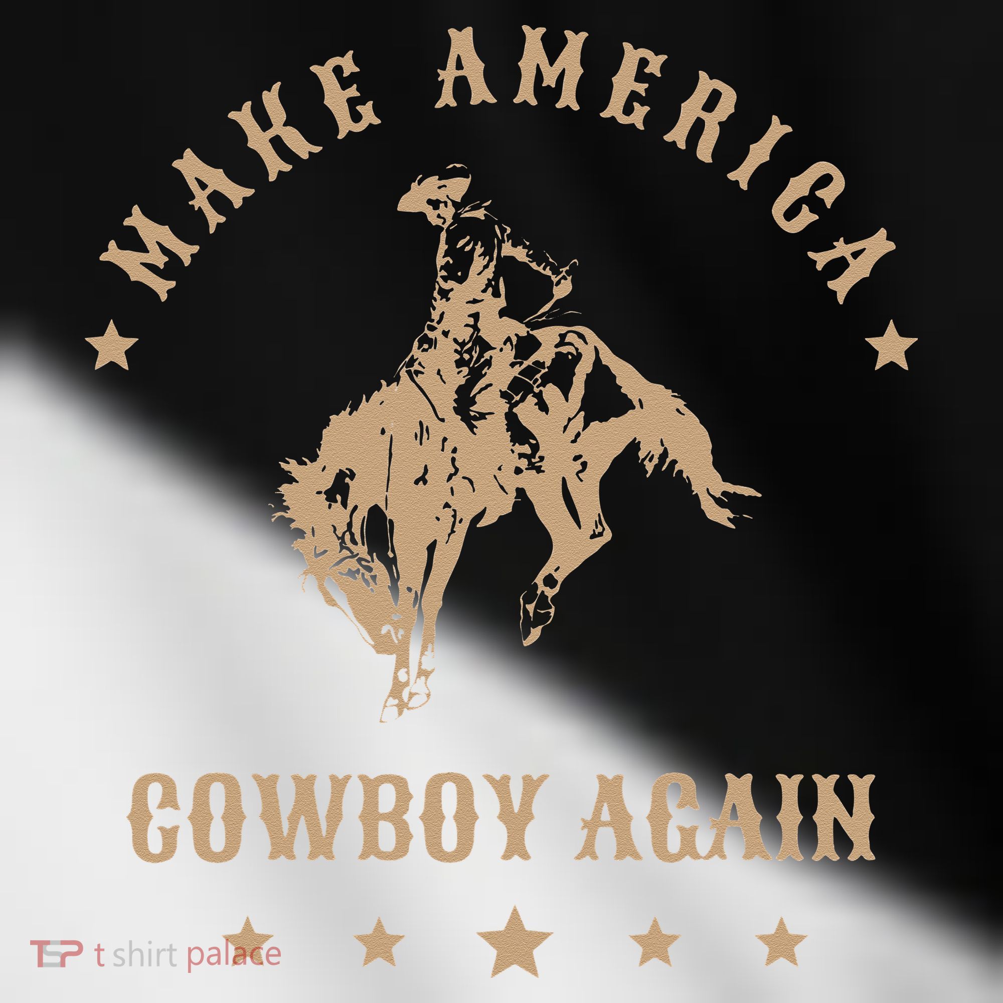 Make America Cowgirl Cowboy Again Toddler Fine Jersey T-Shirt