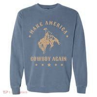 Make America Cowgirl Cowboy Again Garment-Dyed Sweatshirt thumb 0
