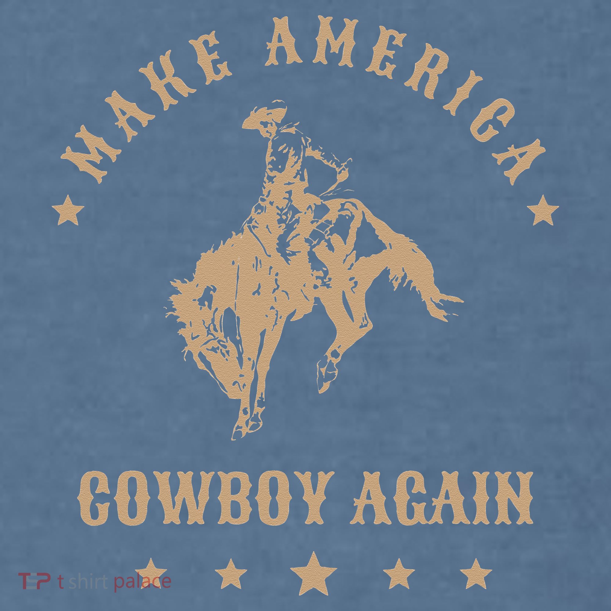 Make America Cowgirl Cowboy Again Garment-Dyed Sweatshirt