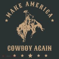 Make America Cowgirl Cowboy Again Infant Baby Jersey Bodysuit thumb 2