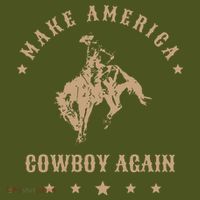 Make America Cowgirl Cowboy Again The Baniff Cuffed Pom Beanie thumb 2