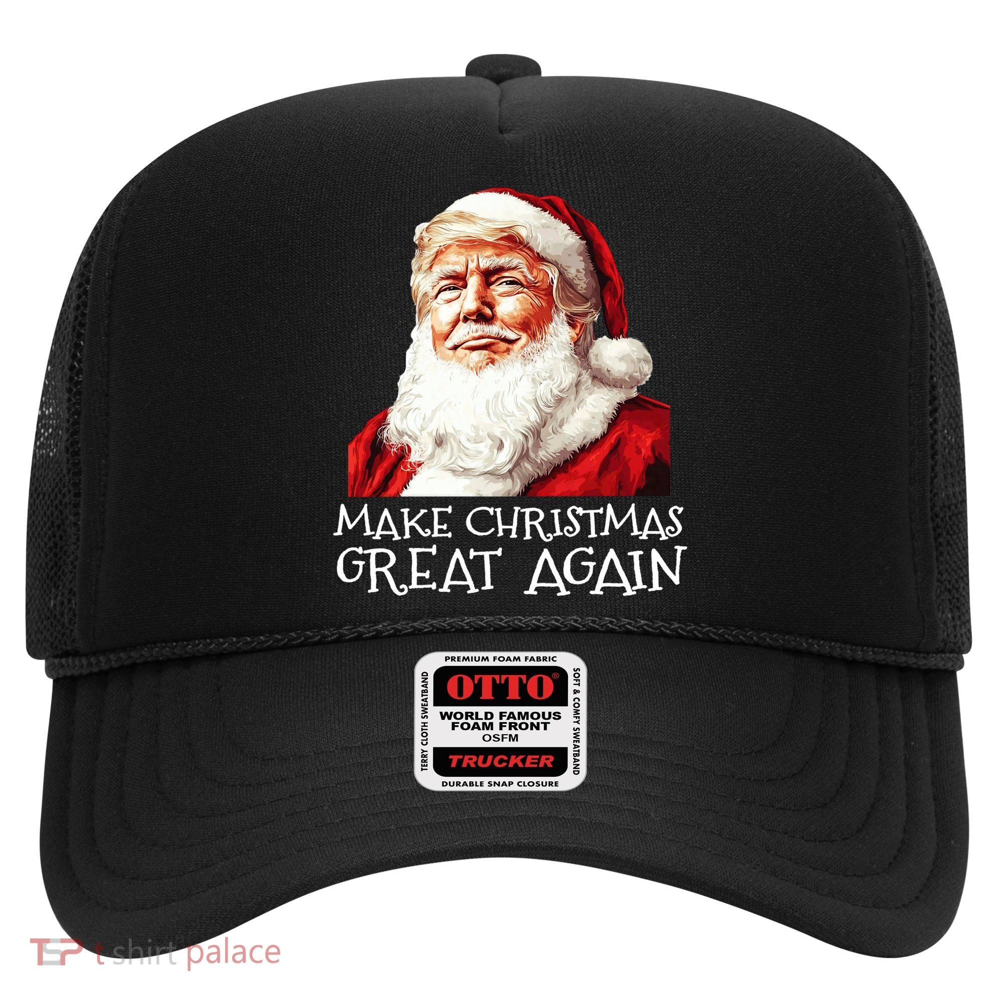 Make A Christmas Great Again Xmas President Trump Maga Santa Hat