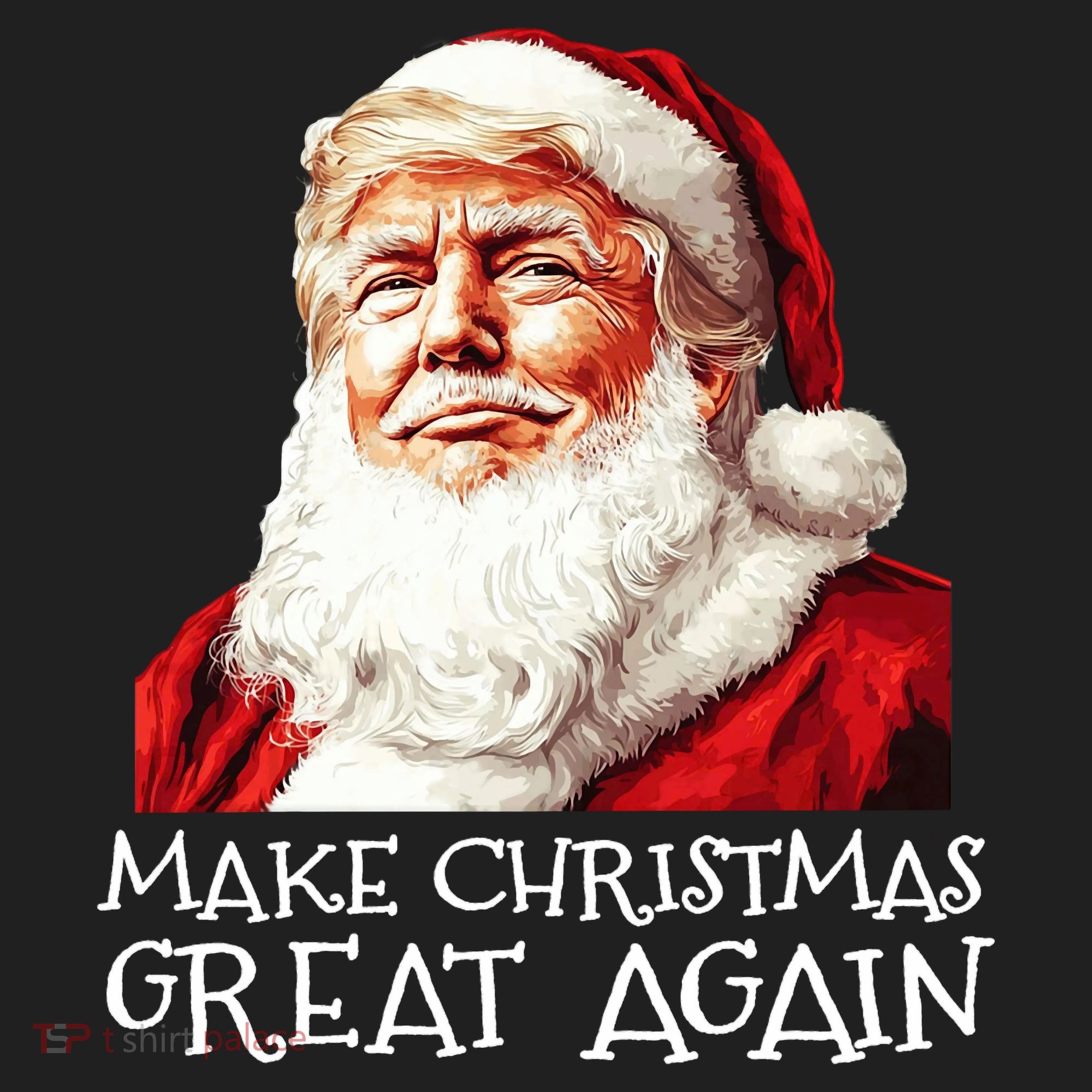 Make A Christmas Great Again Xmas President Trump Maga Santa Hat