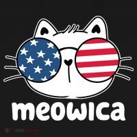 Meowica America Cat Cute Doggie Tank thumb 4