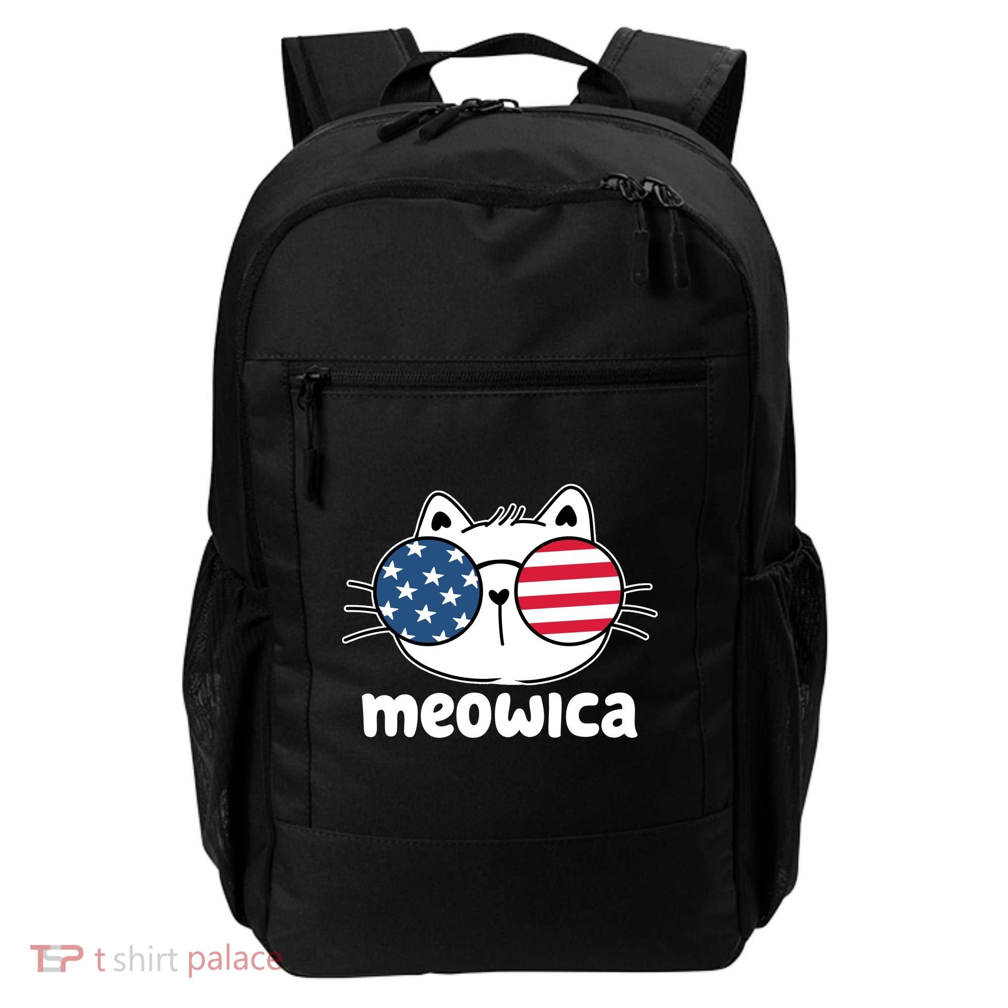 Meowica America Cat Cute Backpack