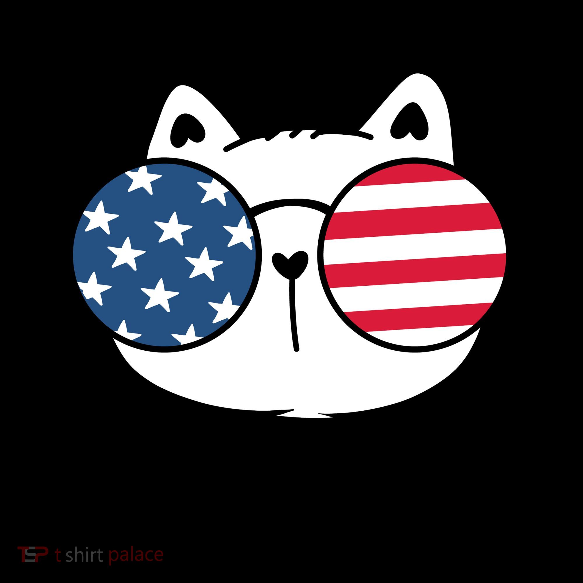 Meowica America Cat Cute Coffee Mug