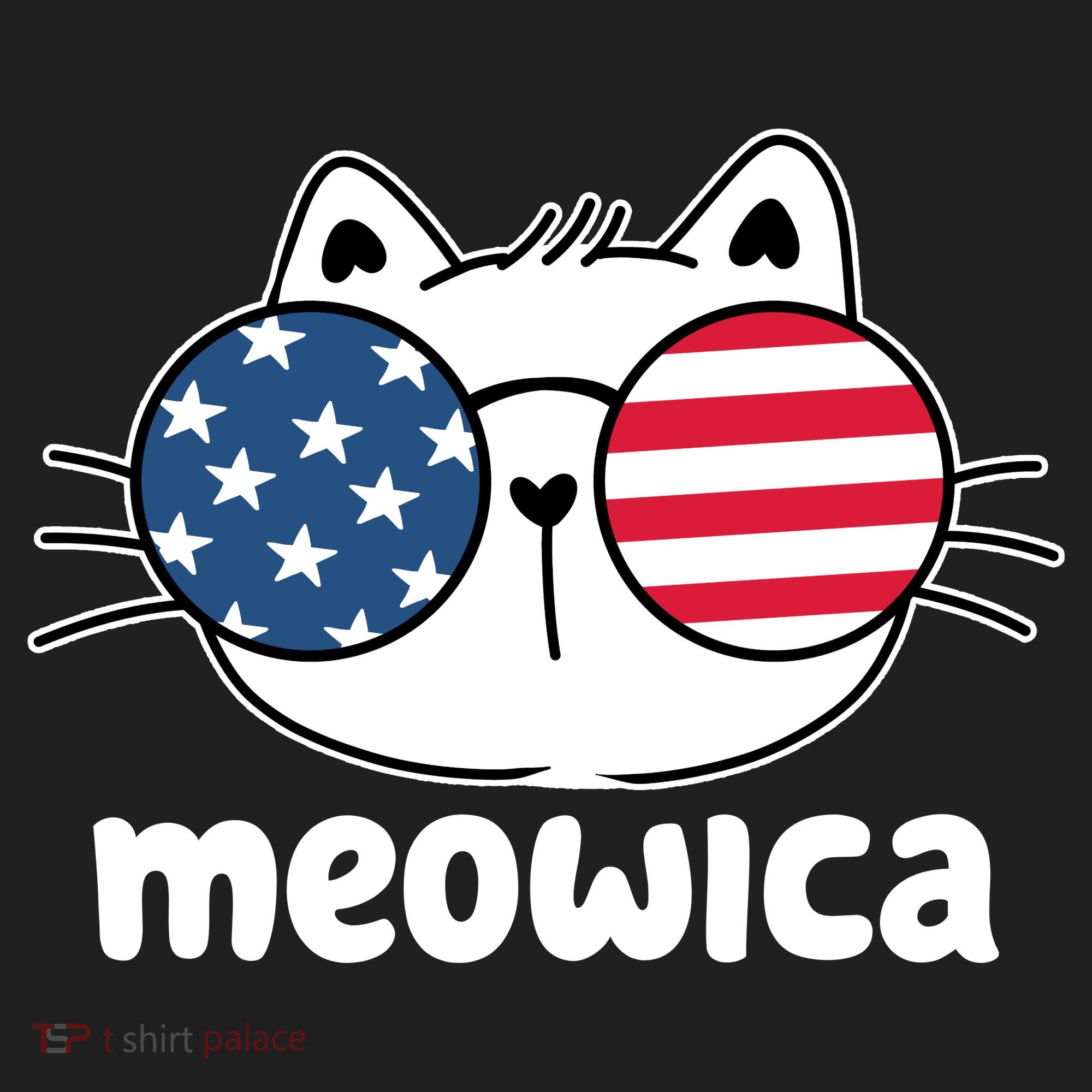 Meowica America Cat Cute Hat