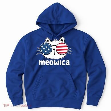 Meowica America Cat Cute Hoodie