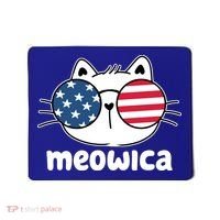 Meowica America Cat Cute Mousepad thumb 0