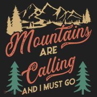 Mountains Are Calling And I Must Go Beanie thumb 2