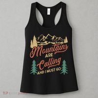 Mountains Are Calling And I Must Go Women's Tank Top thumb 3