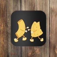 Mac And Cheese Funny Cute Coaster thumb 0
