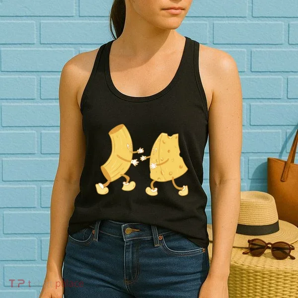 Mac And Cheese Funny Cute Women's Tank Top