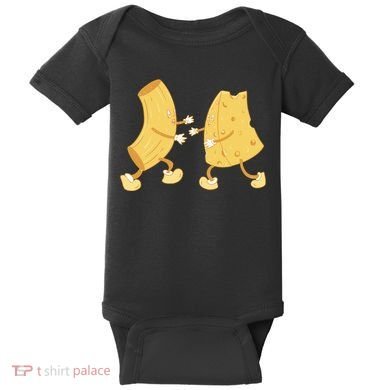 Mac And Cheese Funny Cute Baby Bodysuit