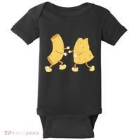 Mac And Cheese Funny Cute Baby Bodysuit thumb 0