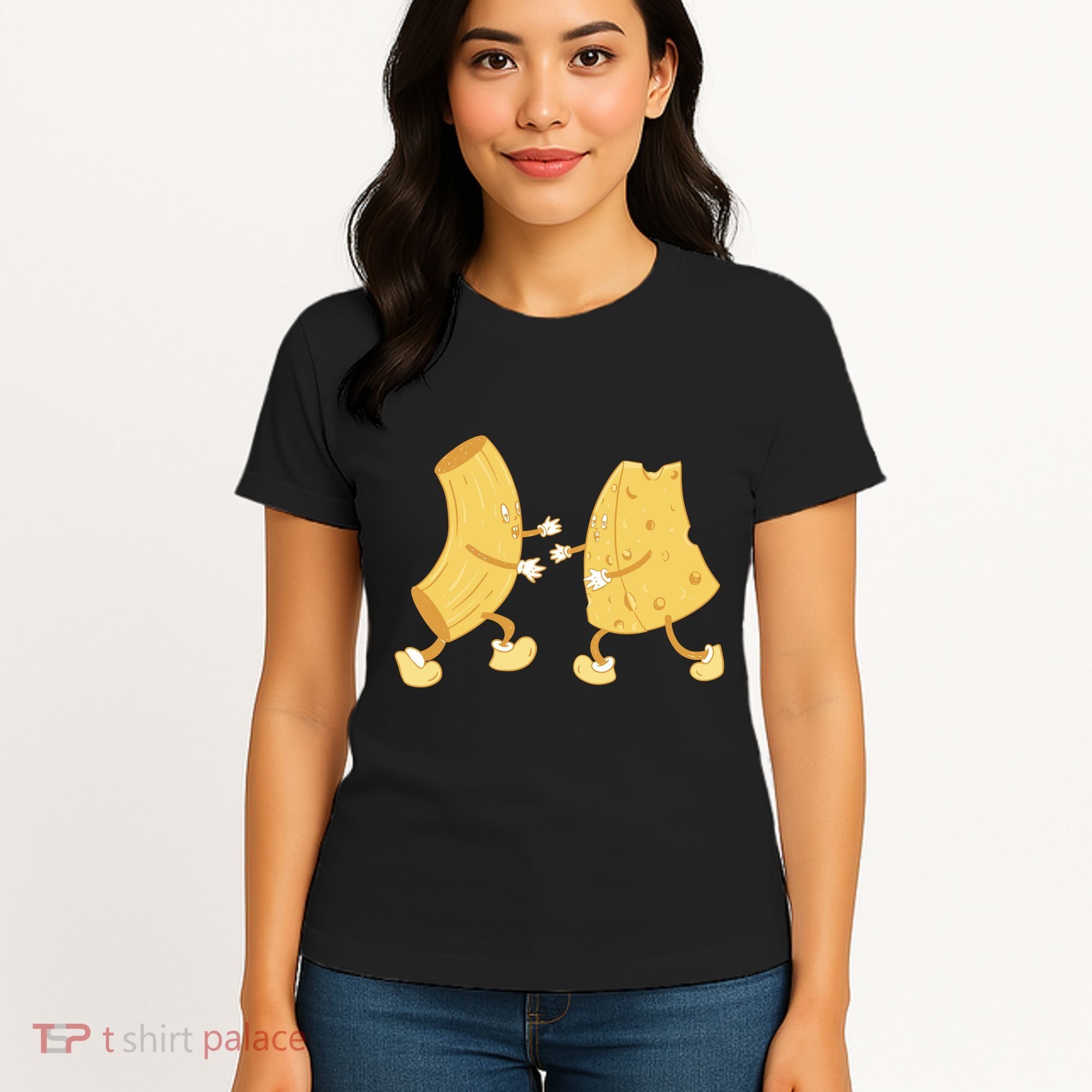 Mac And Cheese Funny Cute Women's T-Shirt