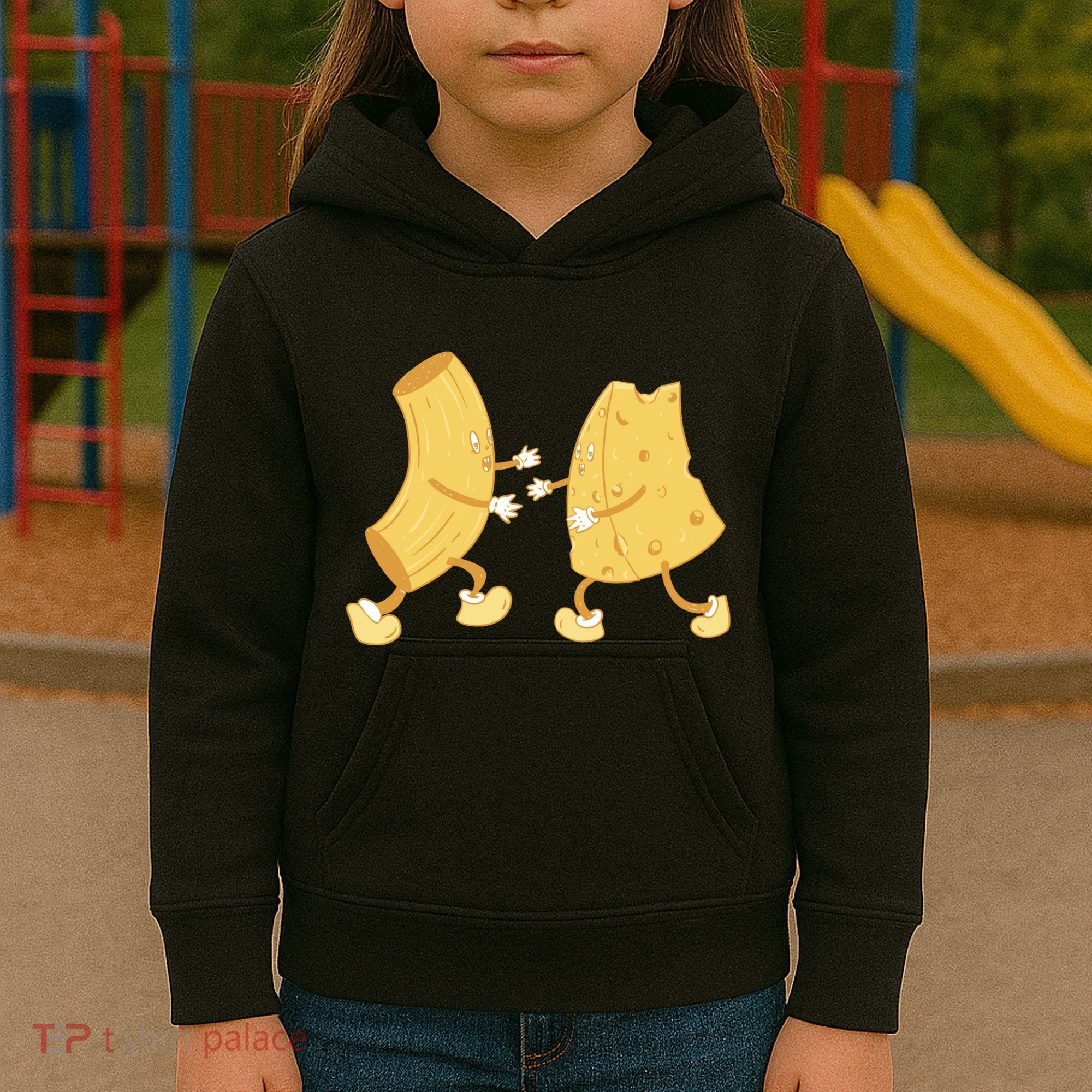 Mac And Cheese Funny Cute Kids Hoodie