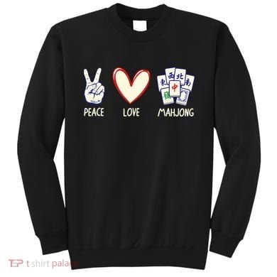 Mahjong Art Chinese Mah Jongg Game Lover Sweatshirt