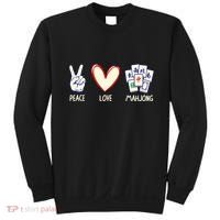 Mahjong Art Chinese Mah Jongg Game Lover Sweatshirt thumb 0
