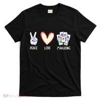 Mahjong Art Chinese Mah Jongg Game Lover T-Shirt thumb 0