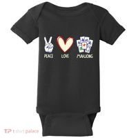 Mahjong Art Chinese Mah Jongg Game Lover Baby Bodysuit thumb 0