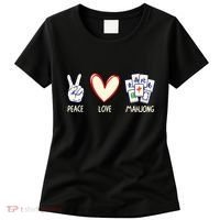 Mahjong Art Chinese Mah Jongg Game Lover Women's T-Shirt thumb 0
