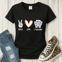 Mahjong Art Chinese Mah Jongg Game Lover Women's T-Shirt thumb 3