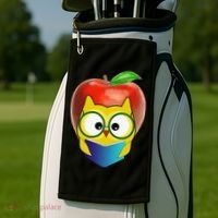 Ms. Appleberry Costume Miss Appleberry Halloween Costume Golf Towel thumb 2