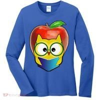 Ms. Appleberry Costume Miss Appleberry Halloween Costume Women's Long Sleeve Shirt thumb 0