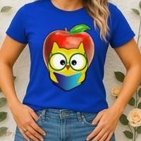 Ms. Appleberry Costume Miss Appleberry Halloween Costume Women's T-Shirt thumb 2