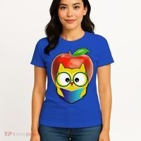 Ms. Appleberry Costume Miss Appleberry Halloween Costume Women's T-Shirt thumb 4