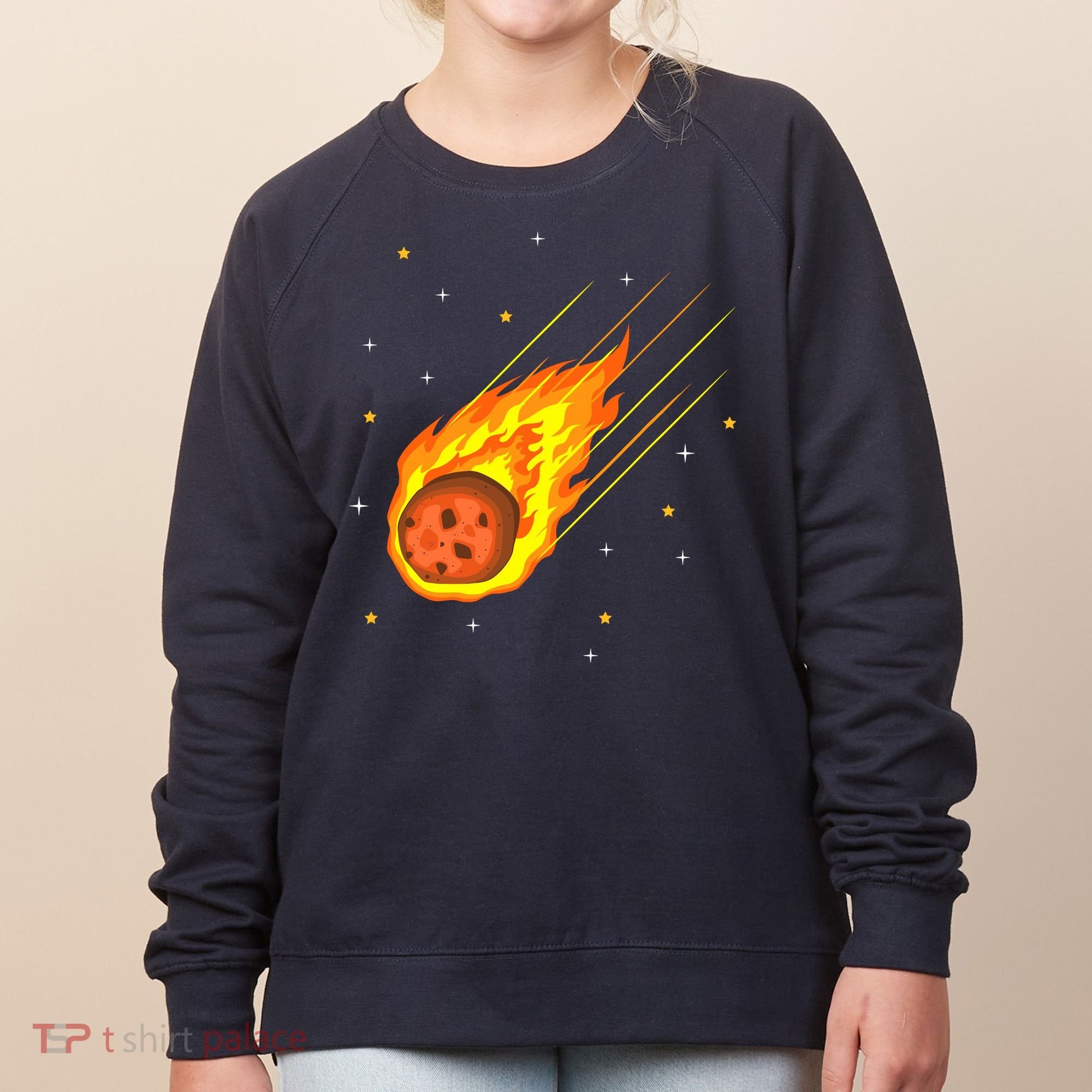 Meteorite Asteroid Comet Meteor Shower Universe Meteors Women's Sweatshirt