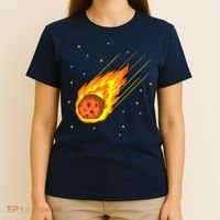 Meteorite Asteroid Comet Meteor Shower Universe Meteors T-Shirt thumb 4