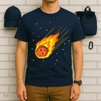 Meteorite Asteroid Comet Meteor Shower Universe Meteors T-Shirt thumb 6