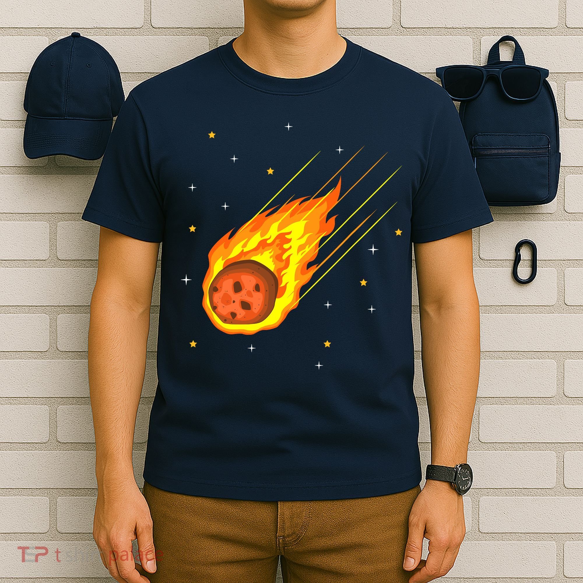 Meteorite Asteroid Comet Meteor Shower Universe Meteors T-Shirt
