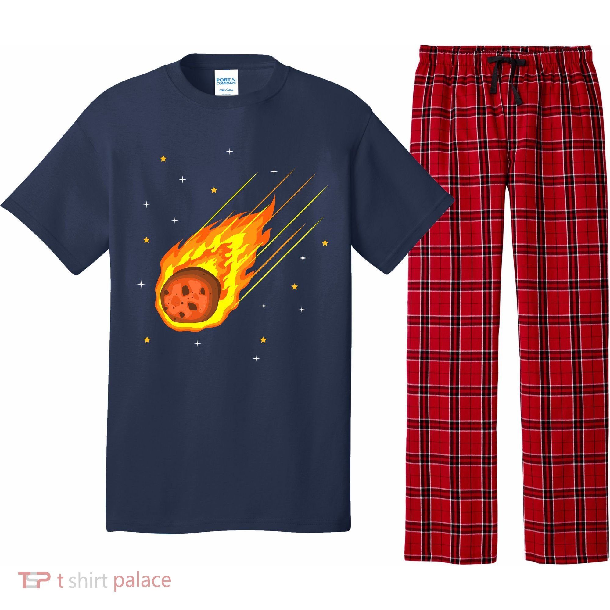 Meteorite Asteroid Comet Meteor Shower Universe Meteors Pajama Set