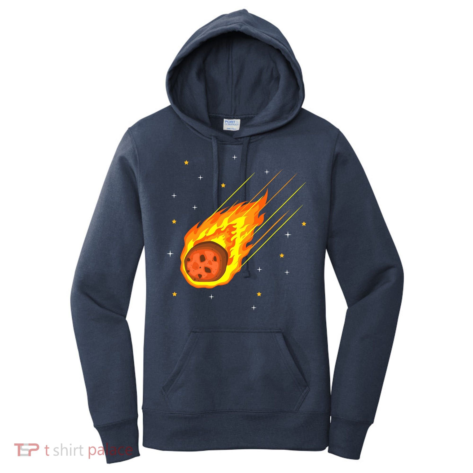 Meteorite Asteroid Comet Meteor Shower Universe Meteors Women's Hoodie