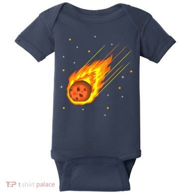 Meteorite Asteroid Comet Meteor Shower Universe Meteors Baby Bodysuit