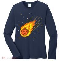 Meteorite Asteroid Comet Meteor Shower Universe Meteors Women's Long Sleeve Shirt thumb 0
