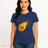 Meteorite Asteroid Comet Meteor Shower Universe Meteors Women's T-Shirt thumb 4