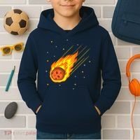 Meteorite Asteroid Comet Meteor Shower Universe Meteors Kids Hoodie thumb 2