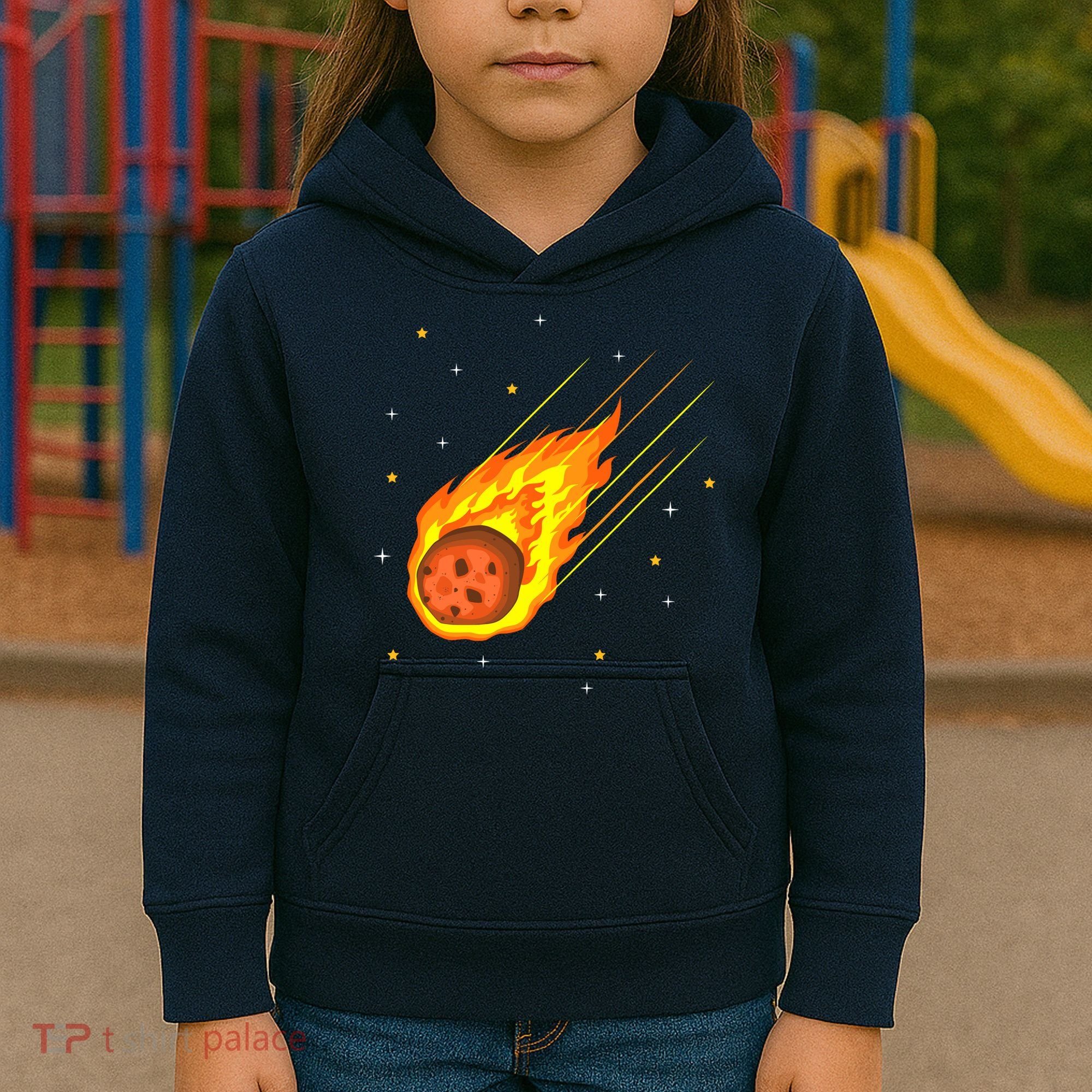 Meteorite Asteroid Comet Meteor Shower Universe Meteors Kids Hoodie