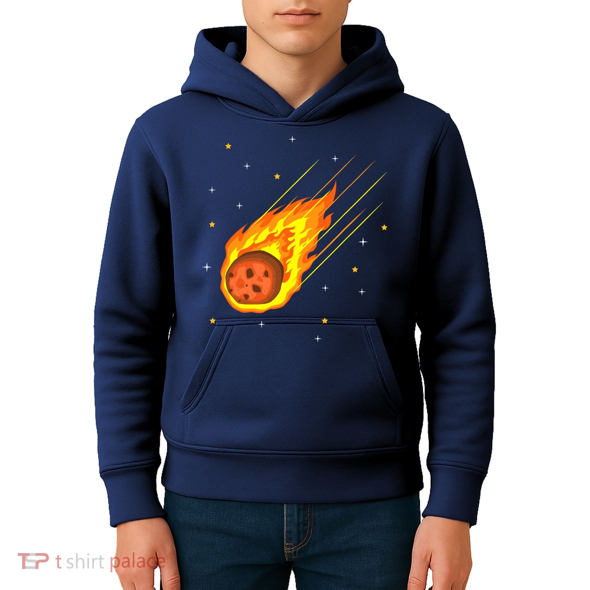 Meteorite Asteroid Comet Meteor Shower Universe Meteors Kids Hoodie